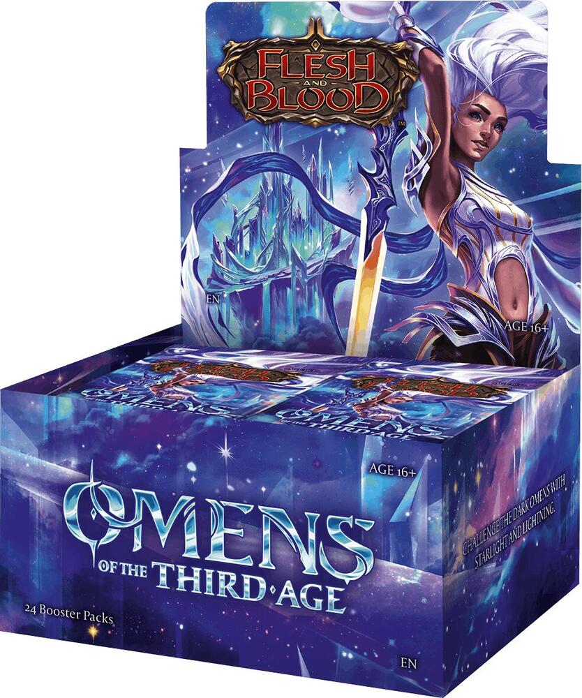 Flesh and Blood - Omens of the Third Age - Booster Display Box of 24 (F2)